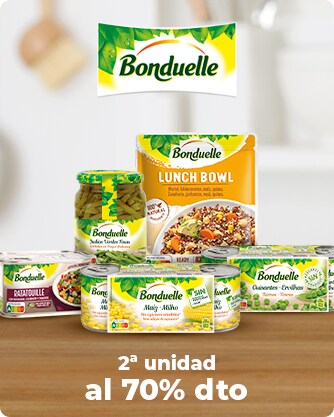 Promociones Bonduelle en Dia.es