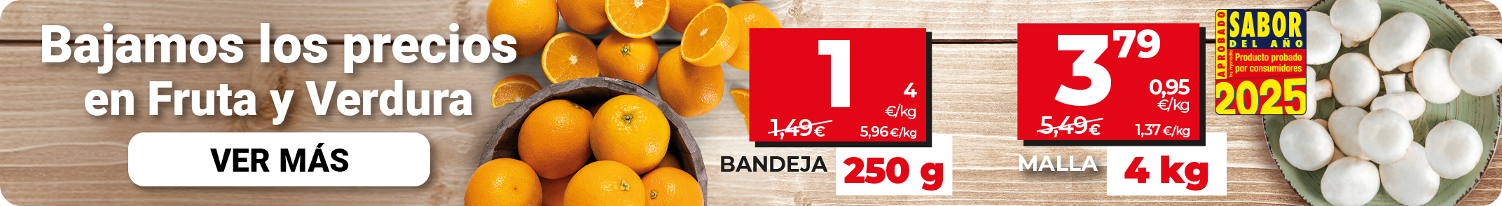 Ofertas en fruta y verdura Dia.es