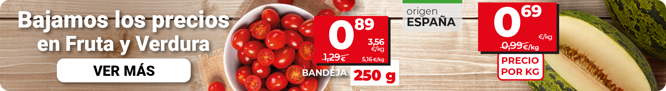 Ofertas en fruta y verdura Dia.es
