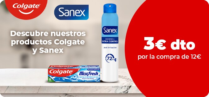 Promociones Colgate y Sanex en Dia.es