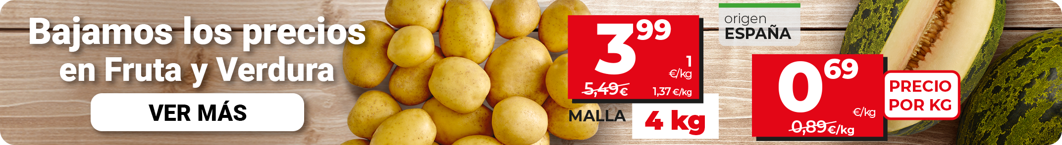 Ofertas en fruta y verdura Dia.es