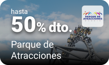 Beneficio empresa amiga Parque de Atracciones Madrid CLUB Dia