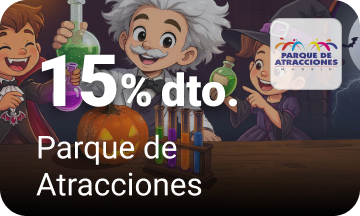 Beneficio empresa amiga Parque de Atracciones Madrid CLUB Dia