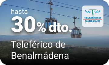 Beneficio empresa amiga Teleférico Benalmadena CLUB Dia