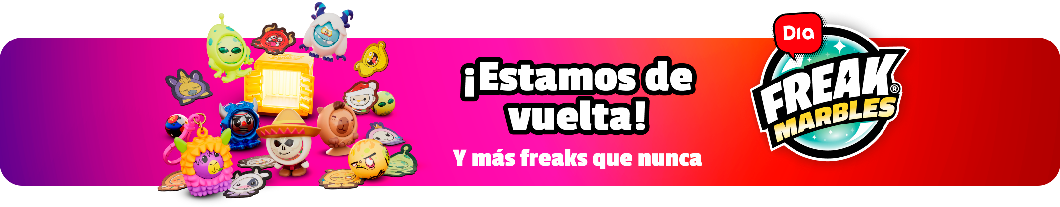 ¡Vuelven los Freak Marbles!