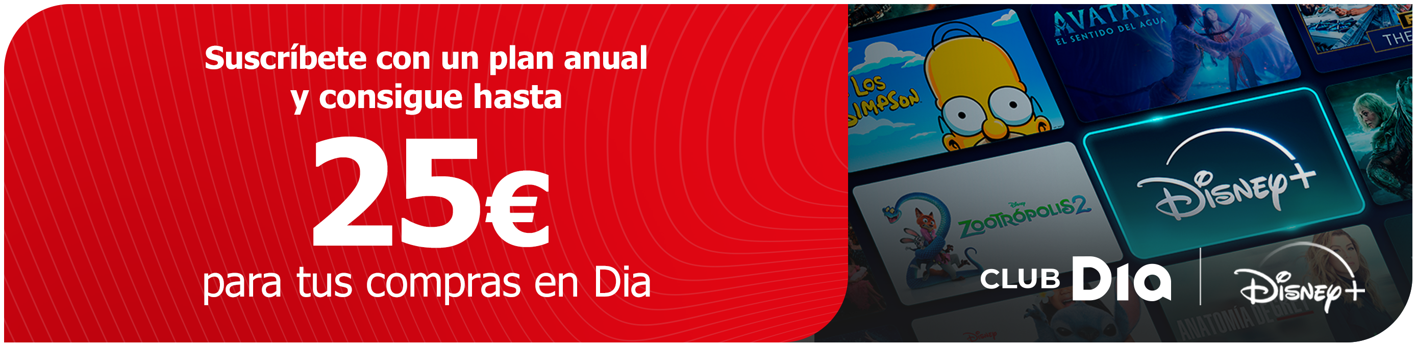 CLUB Dia te da el mejor entretenimiento con Disney+ CLUB Dia te da el mejor entretenimiento con Disney+