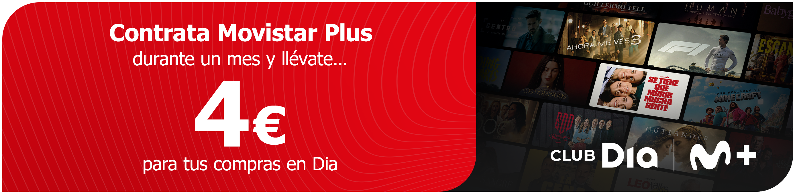 CLUB Dia te trae las mejores series y películas con Movistar Plus CLUB Dia te trae las mejores series y películas con Movistar Plus