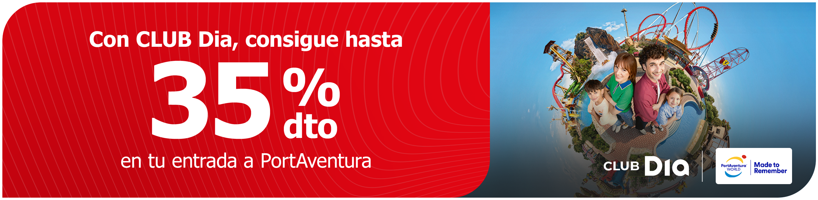 CLUB Dia te lleva a la diversion con PortAventura