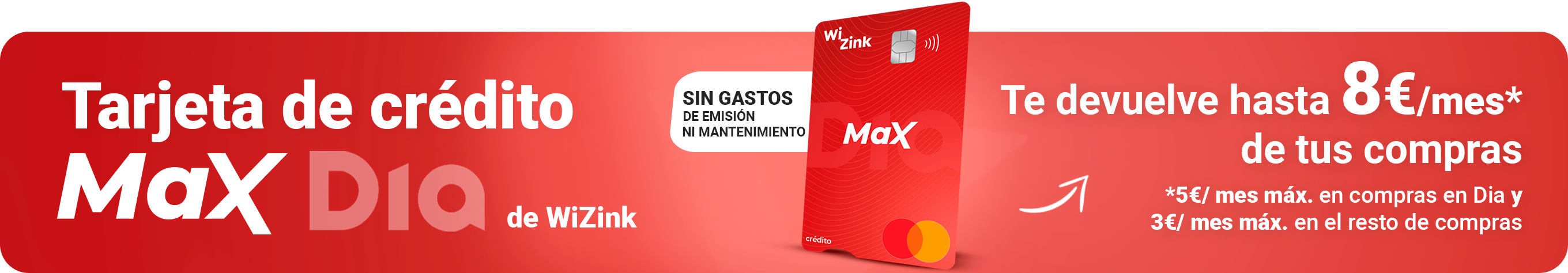 Tarjeta de crédito MaX Dia Tarjeta de crédito MaX Dia
