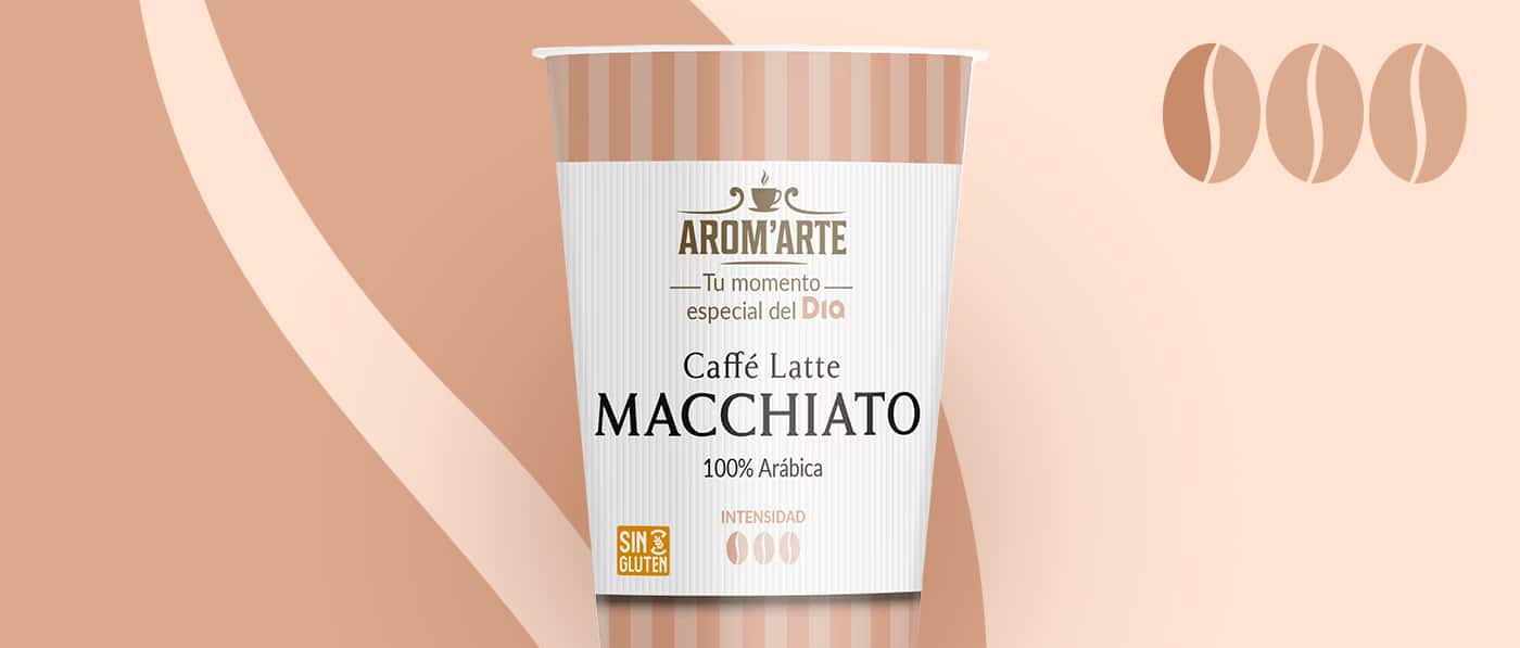Café latte macchiato Dia Arom'arte