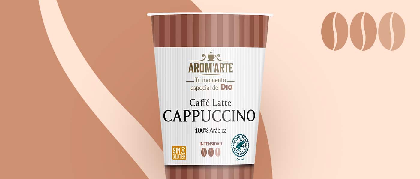 Café latte cappuccino Dia Arom'arte