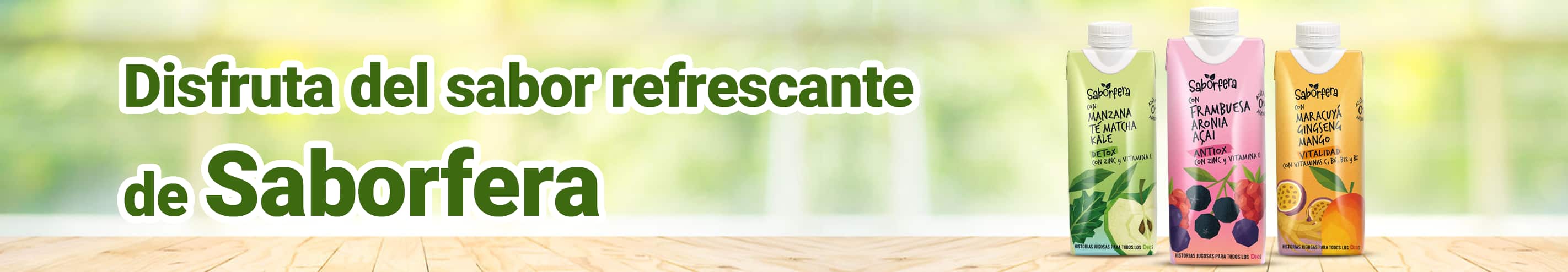 Saborfera la mejor hidratación en cualquier momento del día