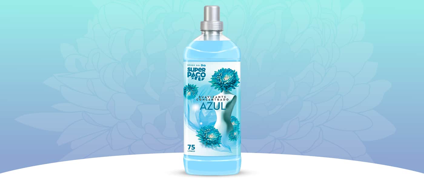Suavizante concentrado Azul Super Paco
