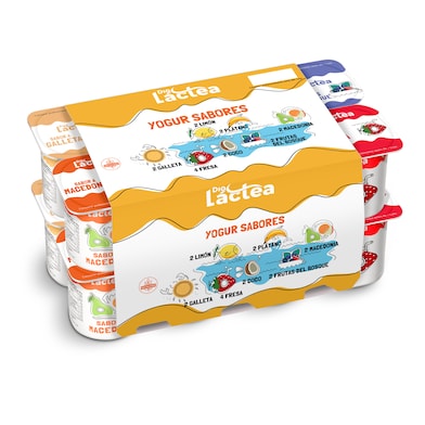 Yogur sabores Dia Láctea pack 16 x 125 g - Supermercados DIA