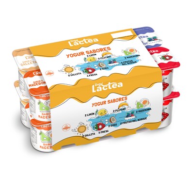 Yogur sabores Dia Láctea pack 16 x 125 g - Supermercados DIA