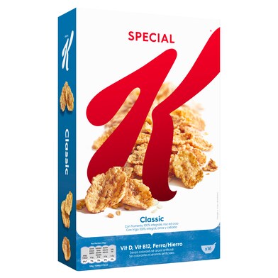 Cereales copos de arroz y trigo integral Kellogg's Special K bolsa 500 g-0 Cereales copos de arroz y trigo integral Kellogg's Special K bolsa 500 g-0