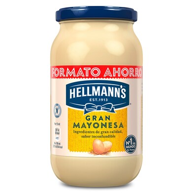 Gran mayonesa Hellmanns frasco 450 ml-0