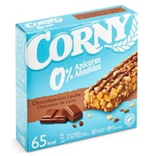 Barritas de cereales con chocolate con leche Corny caja 120 g