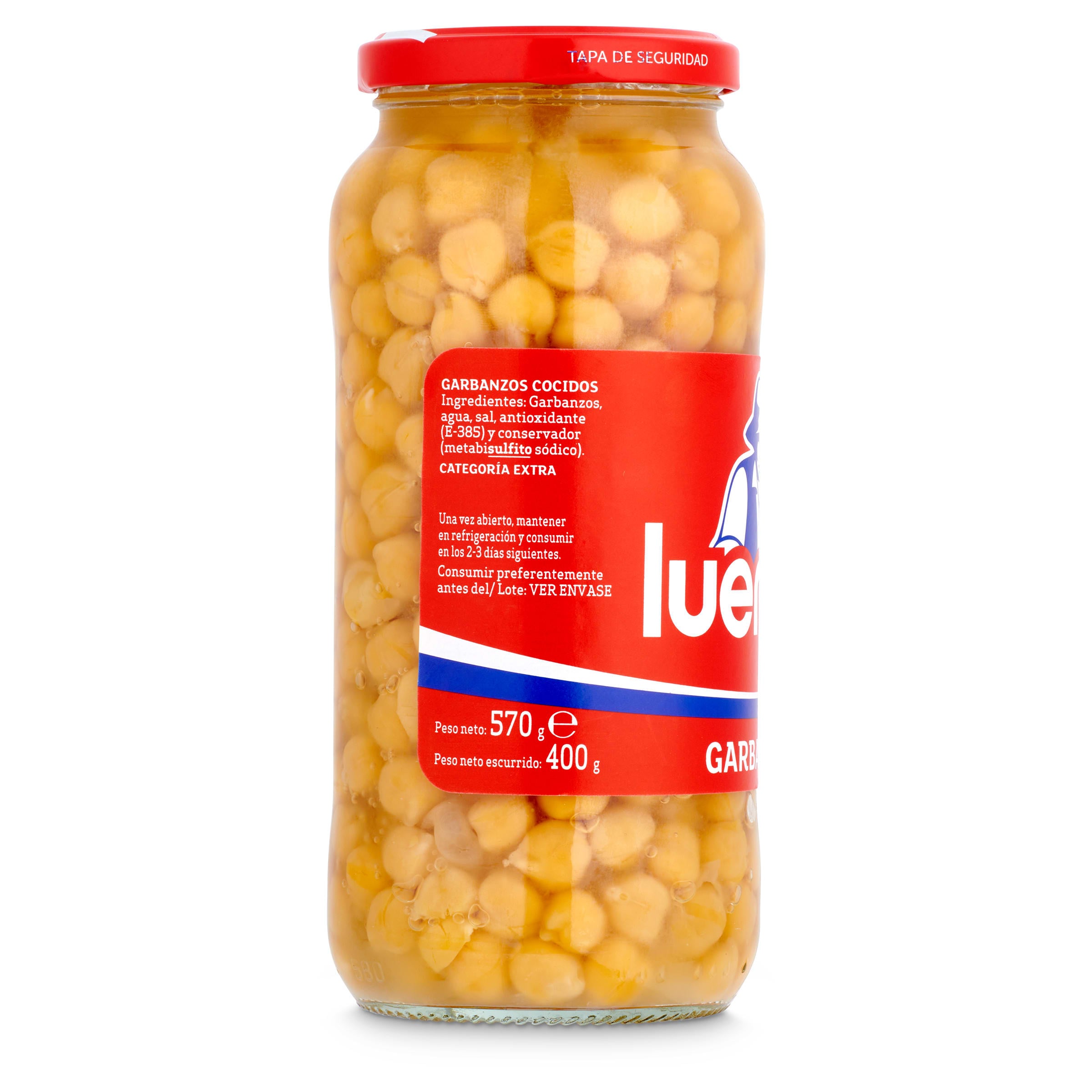 Garbanzos cocidos Luengo 400 g