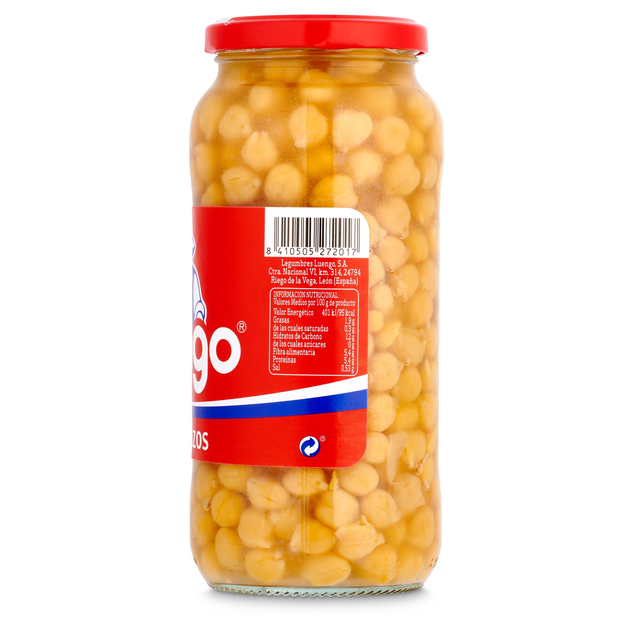Garbanzos cocidos Luengo 400 g
