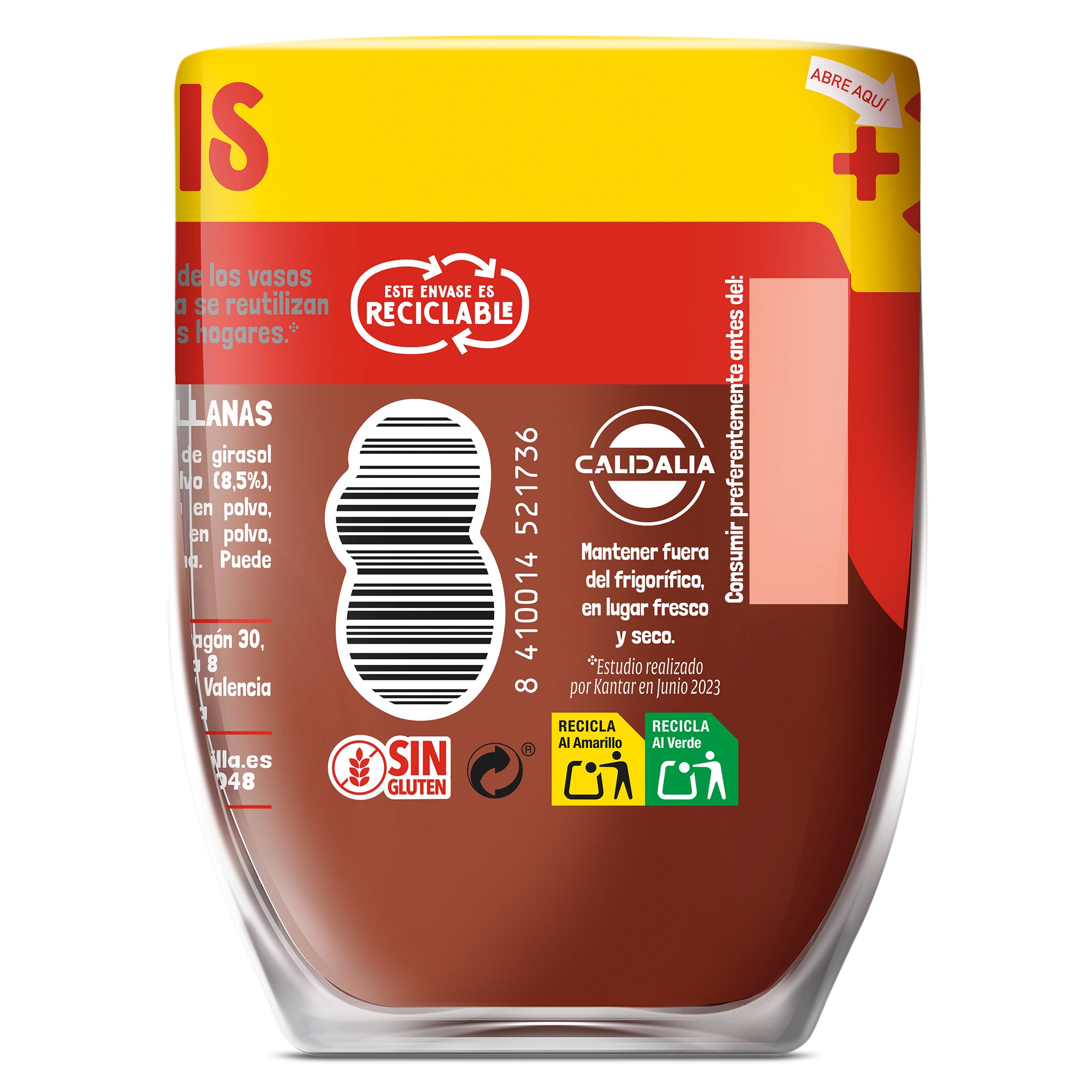 Crema de cacao con avellanas original Nocilla 360 g
