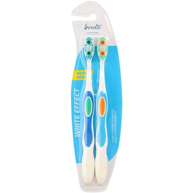 Cepillo dental blanqueador Bonté Everyday de Dia blister 2 unidades-0