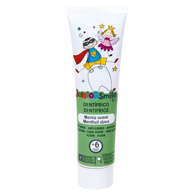 Pasta de dientes suave sabor menta para niños Juniorsmile tubo 100 ml-0 Pasta de dientes suave sabor menta para niños Juniorsmile tubo 100 ml-0