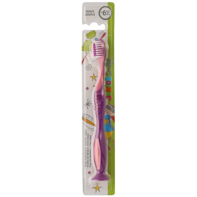 Cepillo de dientes suave niños +6 años Juniorsmile blister 1 unidad-0