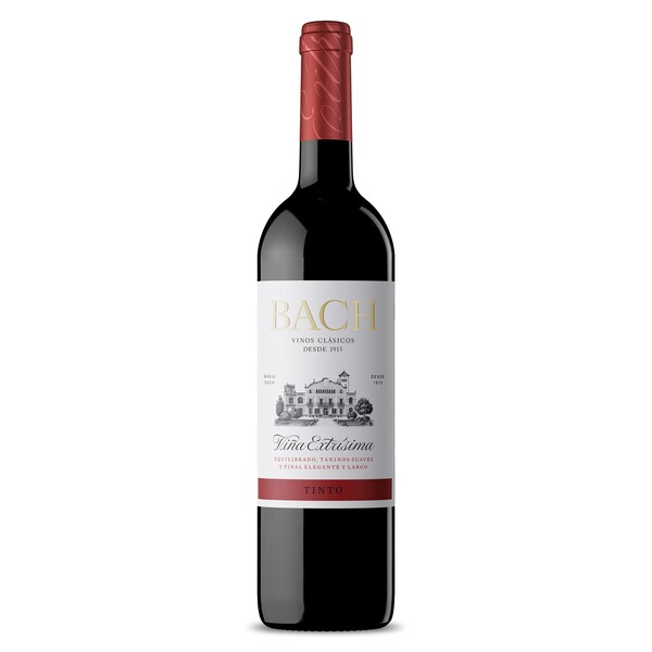 Vino Tinto Do Cataluña Bach Botella 75 Cl.