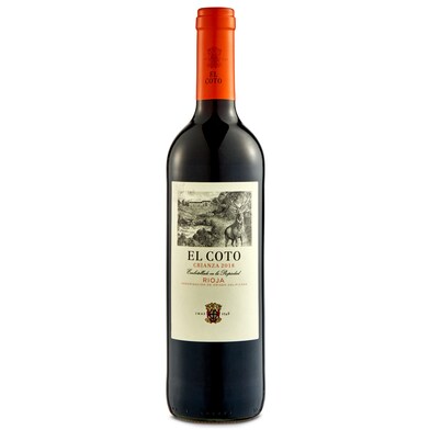 Vino tinto crianza D.O. Rioja El coto botella 75 cl-0