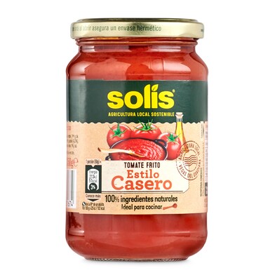 Tomate frito estilo casero Solís frasco 350 g-1 Tomate frito estilo casero Solís frasco 350 g-1
