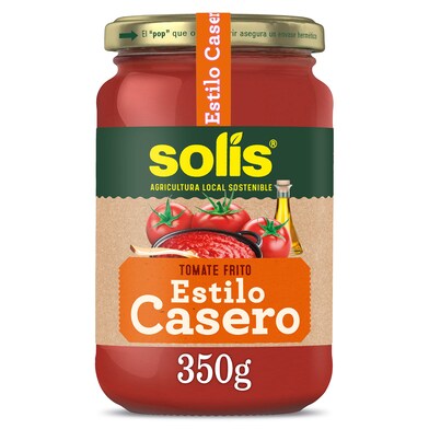 Tomate frito estilo casero Solís frasco 350 g-0