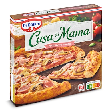 Pizza prosciutto y funghi Dr. Oetker Casa di Mama caja 380 g-0