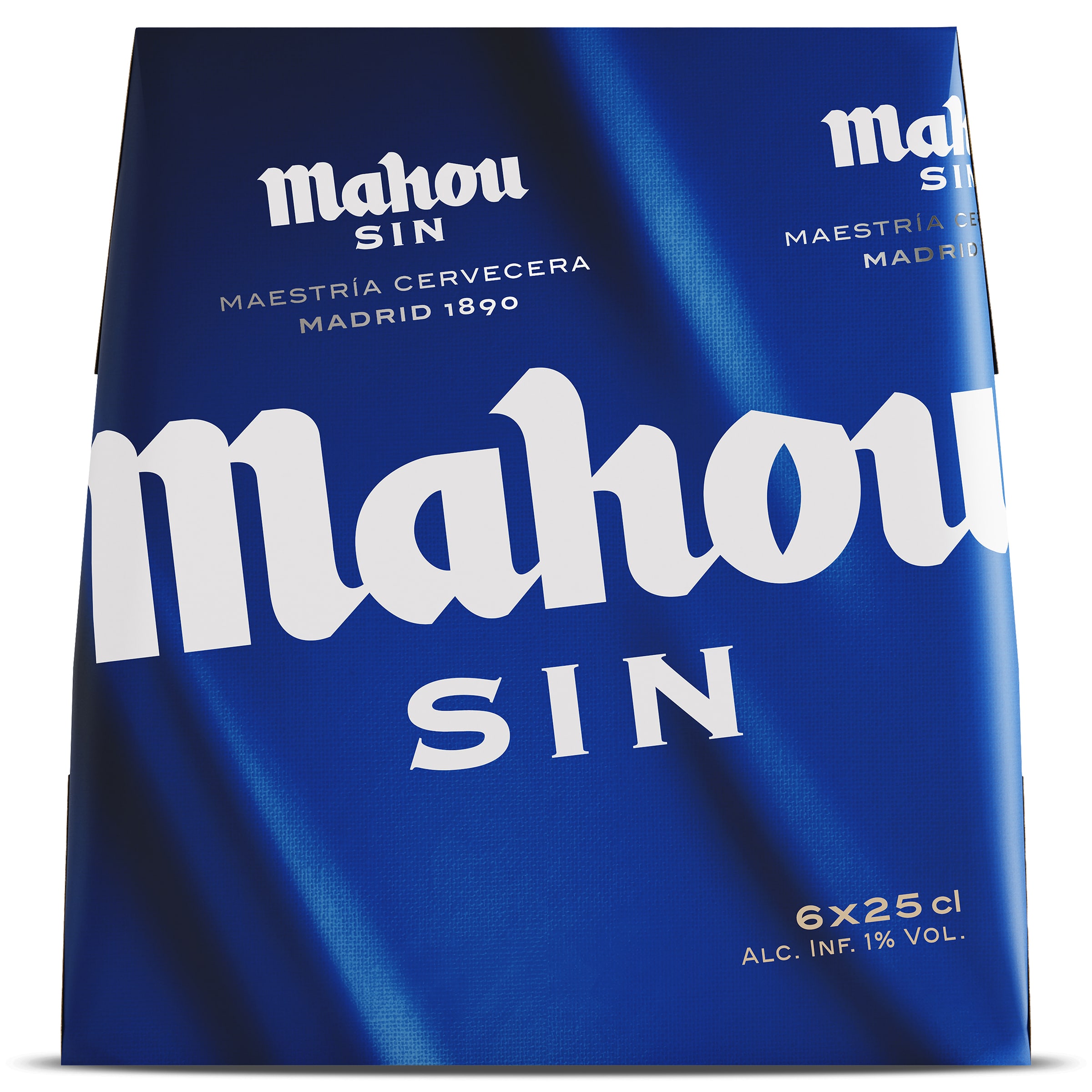 Cerveza sin alcohol Mahou pack 6 x 25 cl