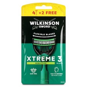 maquinilla de afeitar xtreme 3 sensitive 6 unidades