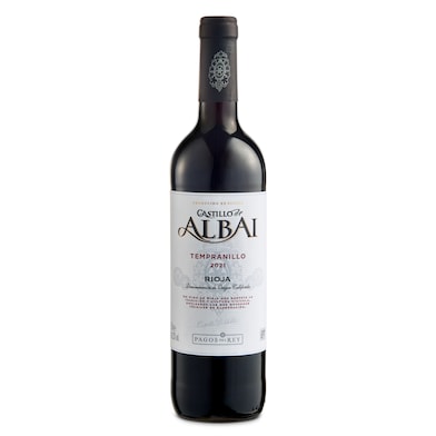 Vino tinto D.O. Rioja Castillo de Albai botella 75 cl-0