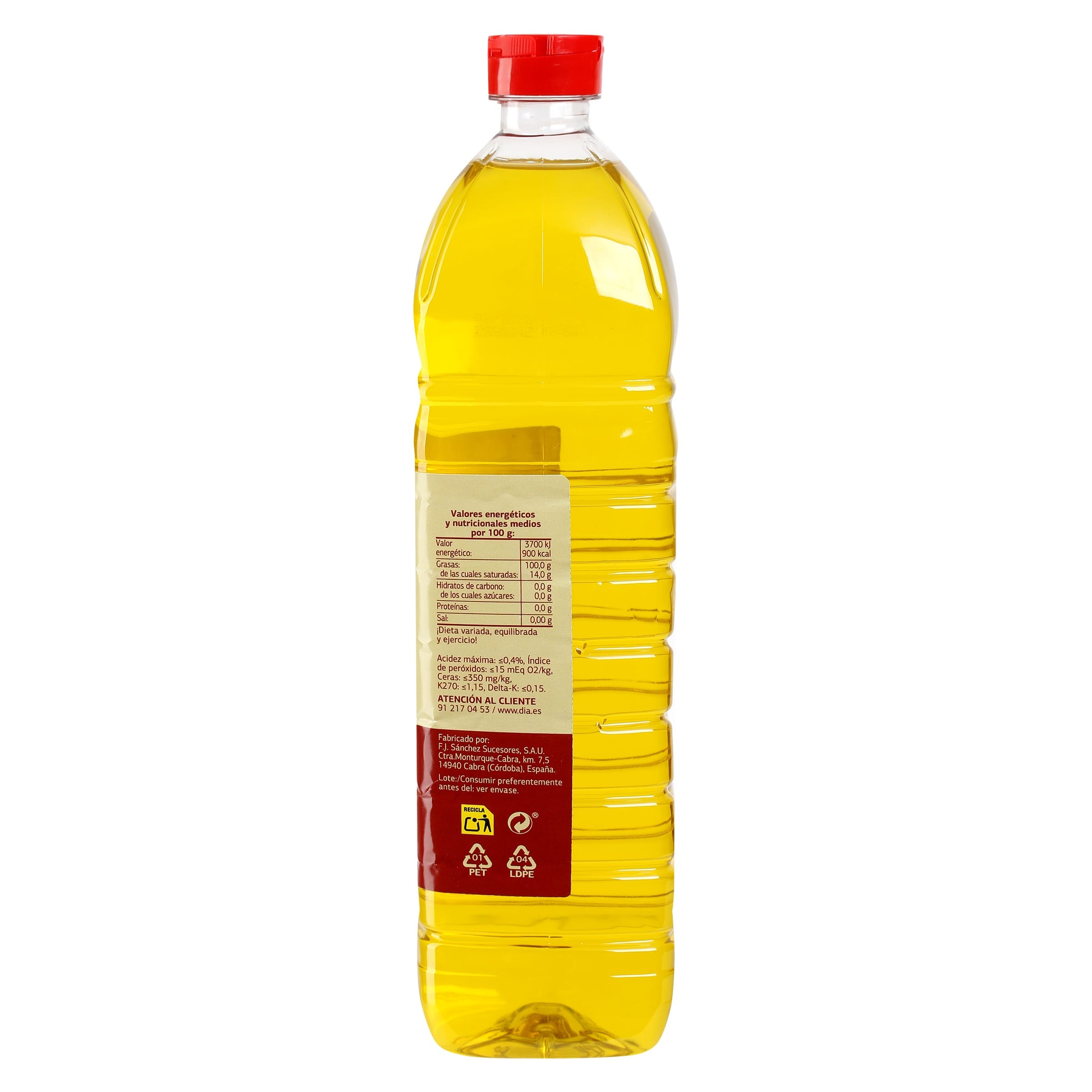 Aceite de oliva suave Dia La Almazara del Olivar 1 L