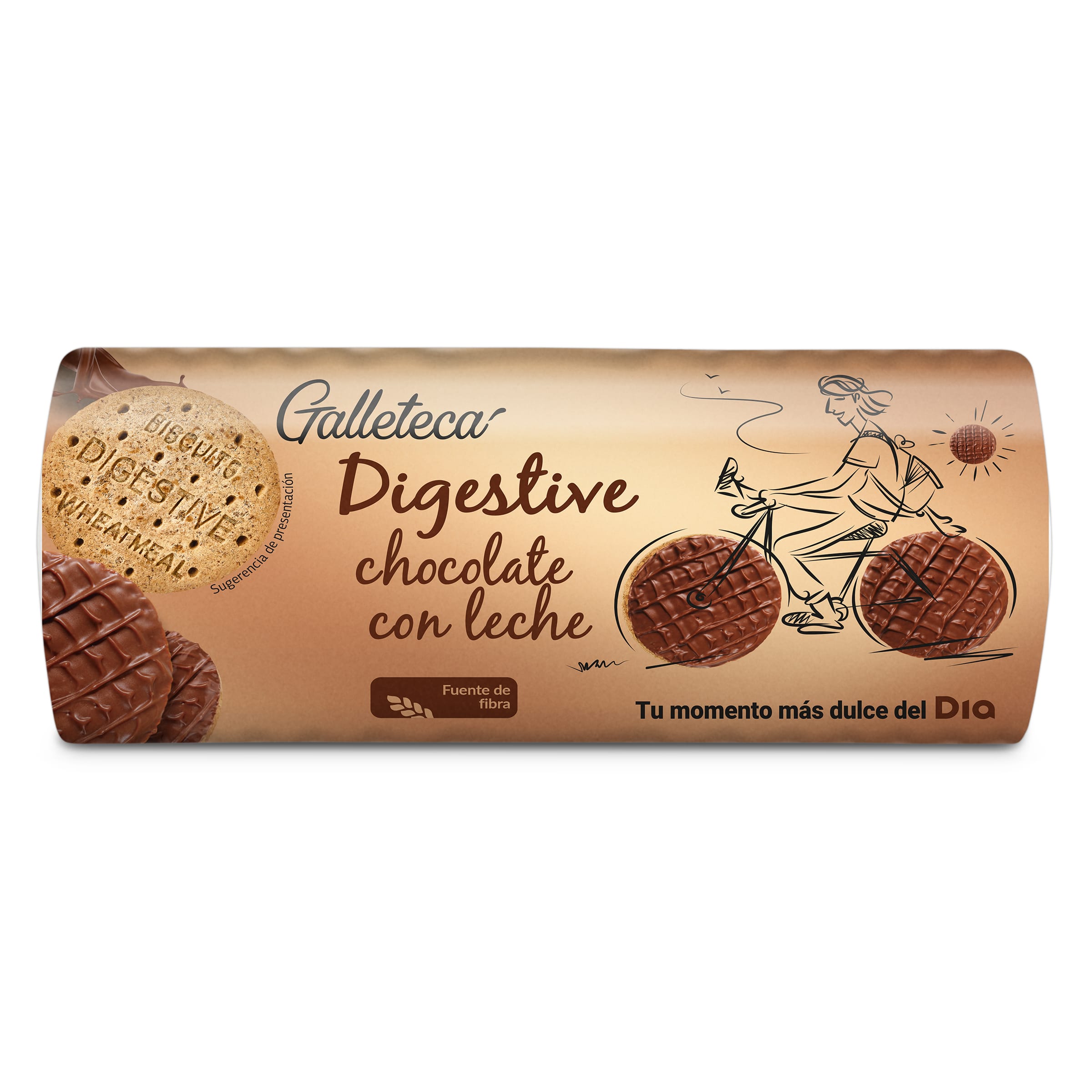 Galletas digestive con chocolate Galleteca de Dia 300 g