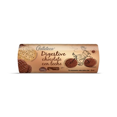 Galletas digestive con chocolate Galleteca de Dia paquete 300 g-0