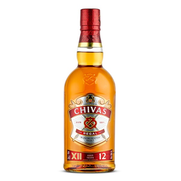 Whisky 12 Años Chivas Botella 70 Cl.