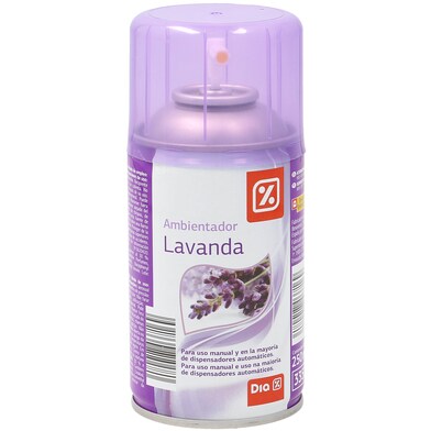 Ambientador automático aroma lavanda Dia spray 250 ml-0