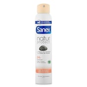 Desodorante natur protect pieles sensibles Sanex spray 200 ml