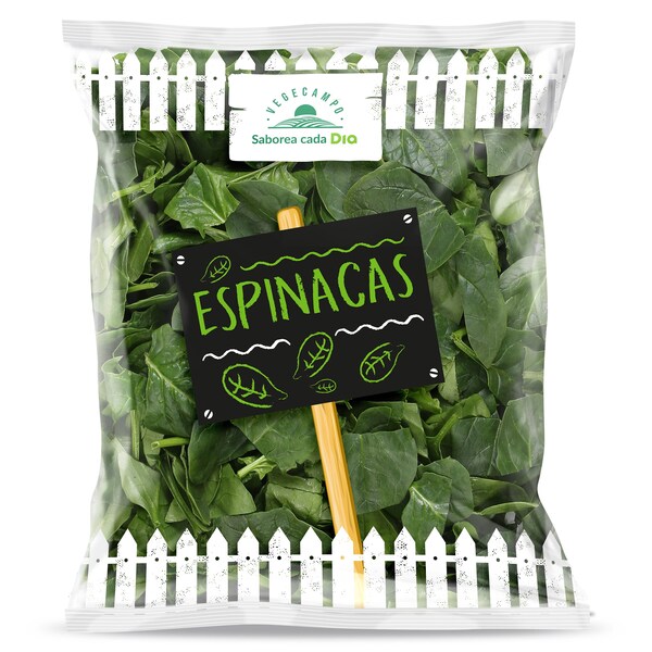 Espinacas Dia Vegecampo Bolsa 300 Gr.