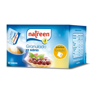 Edulcorante granulado Natreen caja 50 g-0 Edulcorante granulado Natreen caja 50 g-0