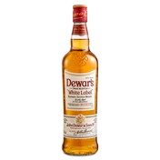 Whisky white label Dewars botella 70 cl