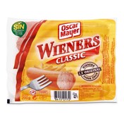 Salchichas cocidas wieners Oscar mayer bolsa 200 g