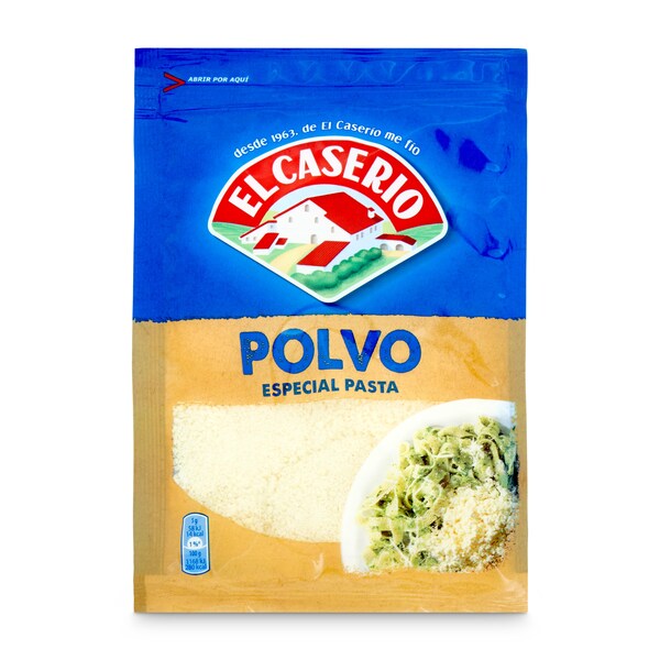 Queso Rallado En Polvo El Caserío Bolsa 80 Gr.