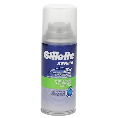 Gel de afeitar formato viaje Gillette botella 75 ml-0