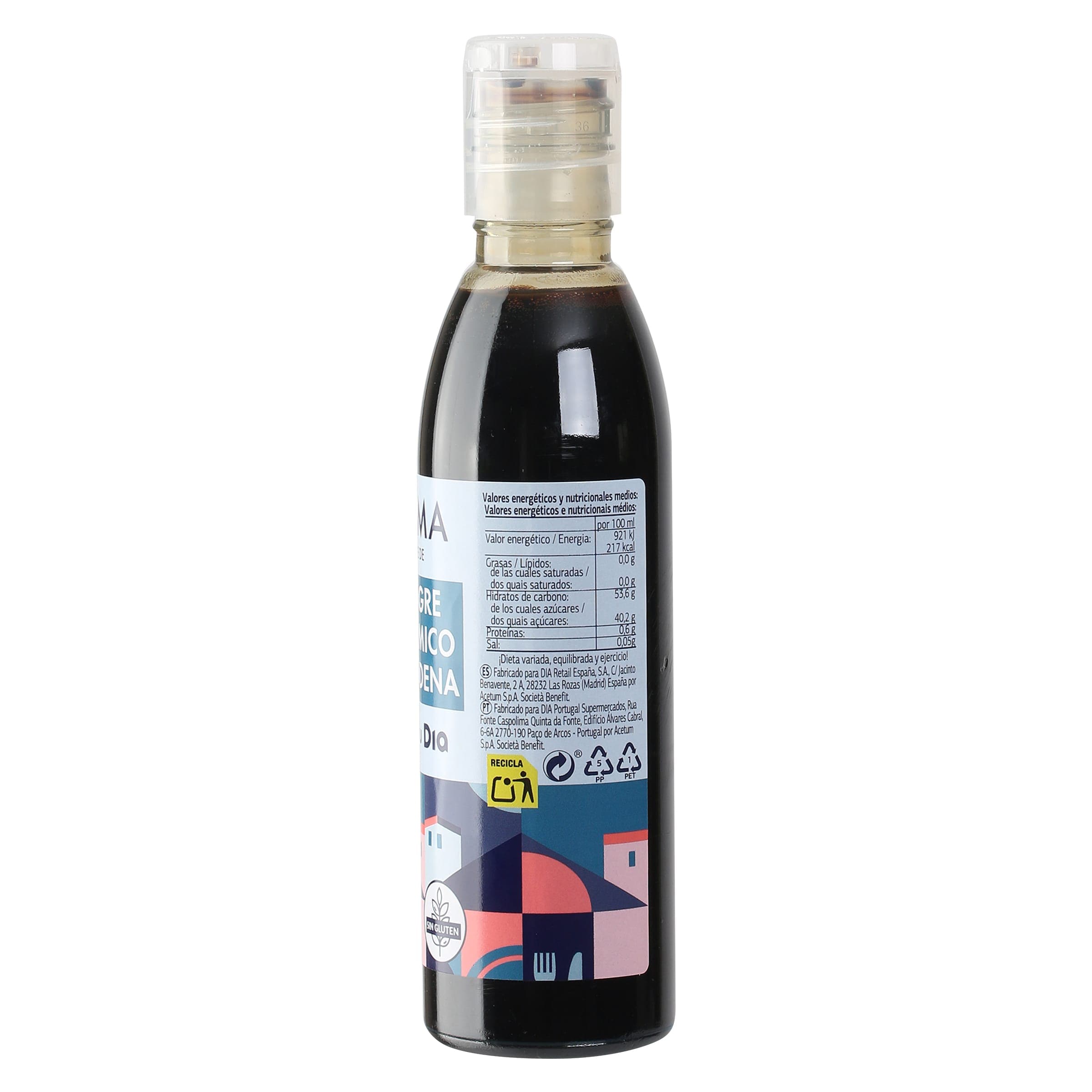 Crema de vinagre de Módena Aliña tu Dia 250 ml