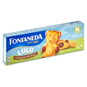 bizcocho ositos lulu rellenos de chocolate 150 g